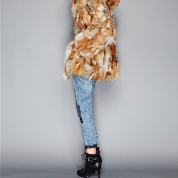 SALE FoxFur made in Greece GORGEOUS worn once - Picture 2 of 6
